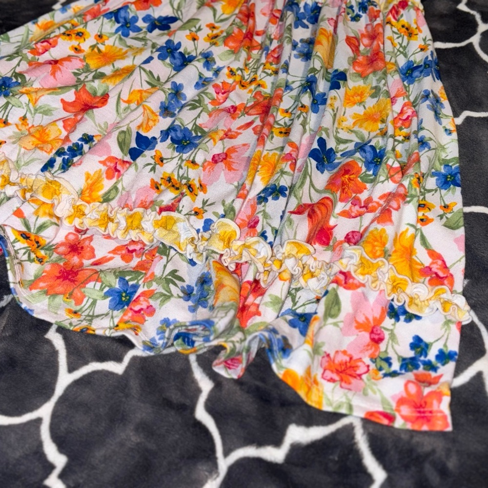 JONA  Michelle  Summer Floral Dress W/Yellow Gingham Top
SIZE  Girls  (7) NWT - Picture 11 of 16